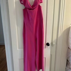 Elegant Pink Jumpsuit Vince Camino